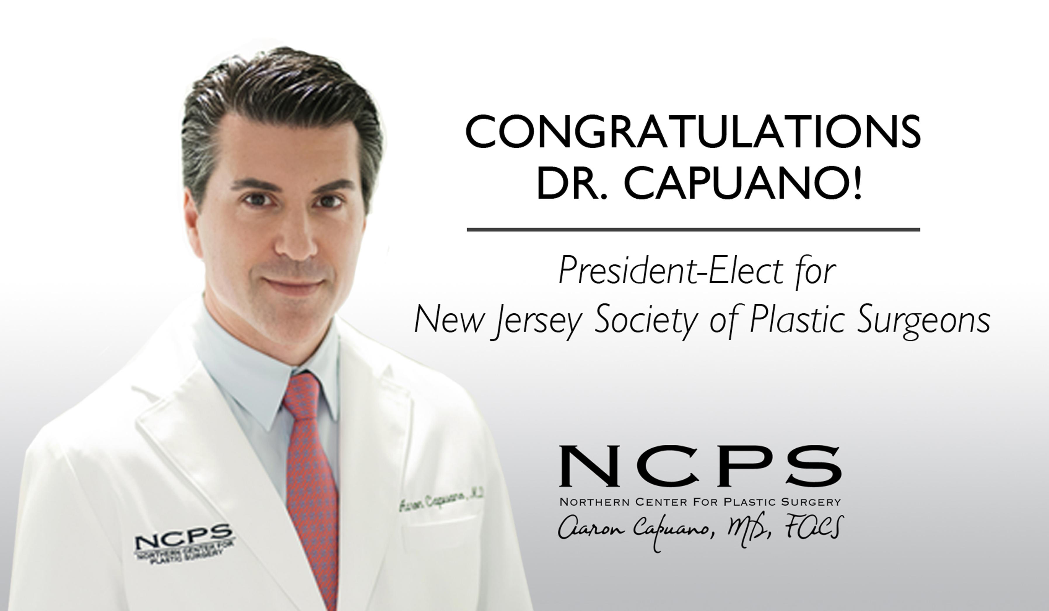 Congratulations to Dr. Capuano